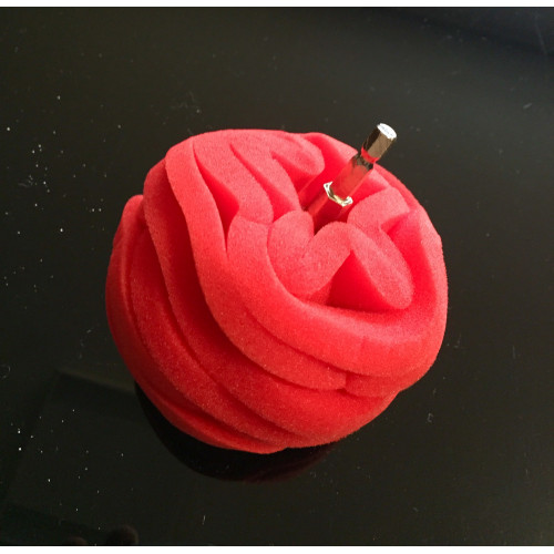 Magic Topuz  Kırmızı Pasta Cila Süngeri  