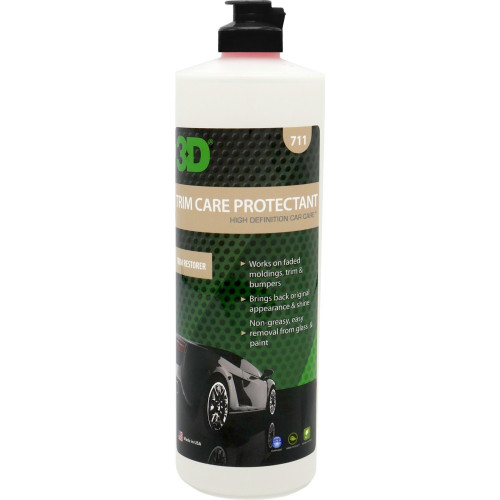 3D Trim Care Trim -  Tampon Lastik Plastik Koruyucu 500ml - Made in USA