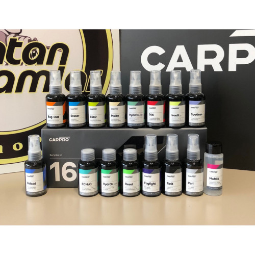 CARPRO CUBE BOX - 16 PARÇA CARPRO DENEME KİTİ - 16 ADET *50ML ÜRÜN