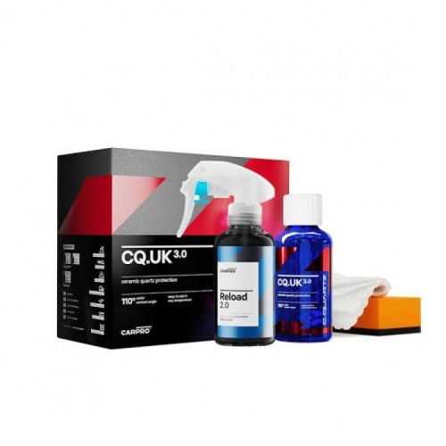 CarPro CQuartz UK 3.0 - QUARTZ Seramik Kaplama Kiti - 50ml + Reload 100 ml