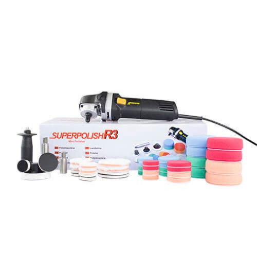KRAUSS SUPER POLISH R3 – 42 PARÇA MİNİ ROTARY POLİSAJ MAKİNESİ SETİ