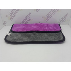 Magic Mor-Gri Çift Taraflı Mikrofiber Bez 40*40cm