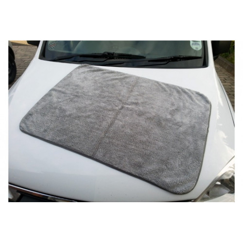 Magic Mammoth - 1000 GSM Ultra Kalın Çift Taraflı (Gri - Gri) Sentetik Mikrofiber Havlu 60*90cm