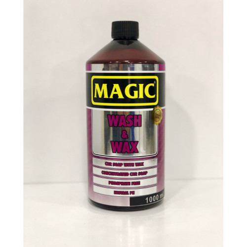 Magic Wash & Wax - Cilalı Araç Yıkama Şampuanı 1/128 - 1000ml