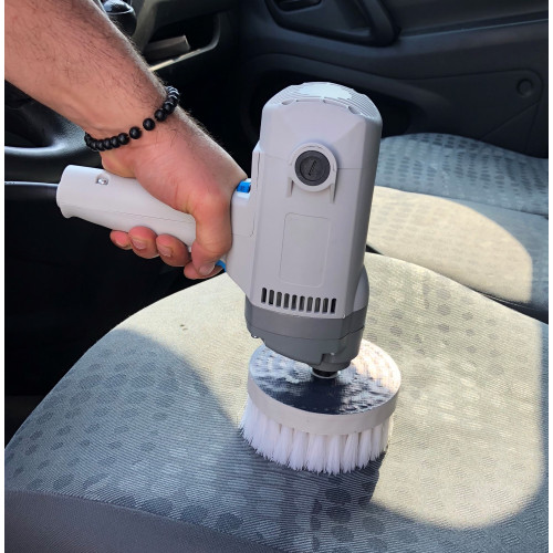 Koltuk ve Halı Fırçalama Makinası Seti ( 6 Kademe Hız Ayarı )