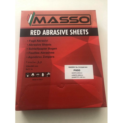 MASSO Su Zımparası 600 Kum - 1 Adet