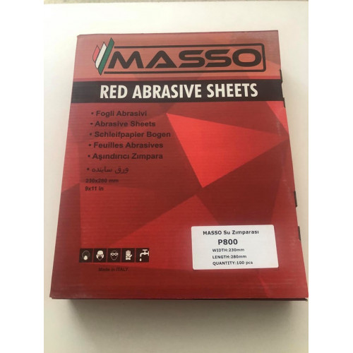 MASSO Su Zımparası 800 Kum - 1 Adet