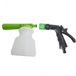 SU HORTUMU İLE ÇALIŞAN KÖPÜK TABANCASI VE SU PÜSKÜRTÜCÜ