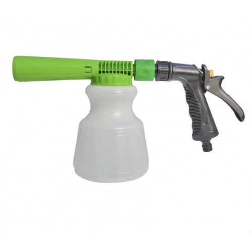 SU HORTUMU İLE ÇALIŞAN KÖPÜK TABANCASI VE SU PÜSKÜRTÜCÜ