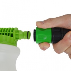 SU HORTUMU İLE ÇALIŞAN KÖPÜK TABANCASI VE SU PÜSKÜRTÜCÜ