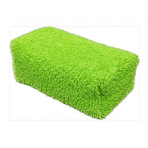 PARLATANADAMLAR PREMİUM LİME YEŞİL MİKROFİBER EL PEDİ ( APLİKATÖR -13X8X4CM )