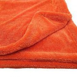 Parlatan Adamlar 1200 GSM Turuncu DOUBLE TWİST Mikrofiber Çift Yüz Oto Kurulama Bezi 50x80 cm