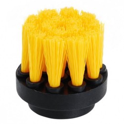 HALI VE DÖŞEME İÇİN MATKAP İLE KULLANILAN SOFT SARI TEMİZLEME FIRÇASI - 5CM