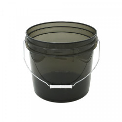 ParlatanAdamlar Heavy Work Şeffaf Siyah Detay Kovası 18.9 Lt. ParlatanAdamlar Heavy Work Şeffaf Siyah Detay Kovası 18.9 Lt.