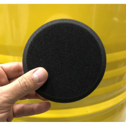 DOUBLE SİDE ÇİFT YÜZ PASTA- CİLA - WAX EL PEDİ 115MM. ( BEYAZ & SİYAH )