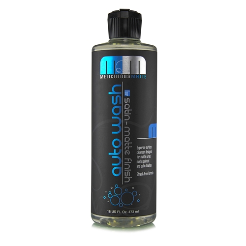 Chemical Guys Meticulous Matte Auto Wash for Satin Finish and Matte Finish Paint - Mat Boyalı ve Mat Kaplamalı Araçlar için Parlatmayan Mükemmel Şampuan 473 ml